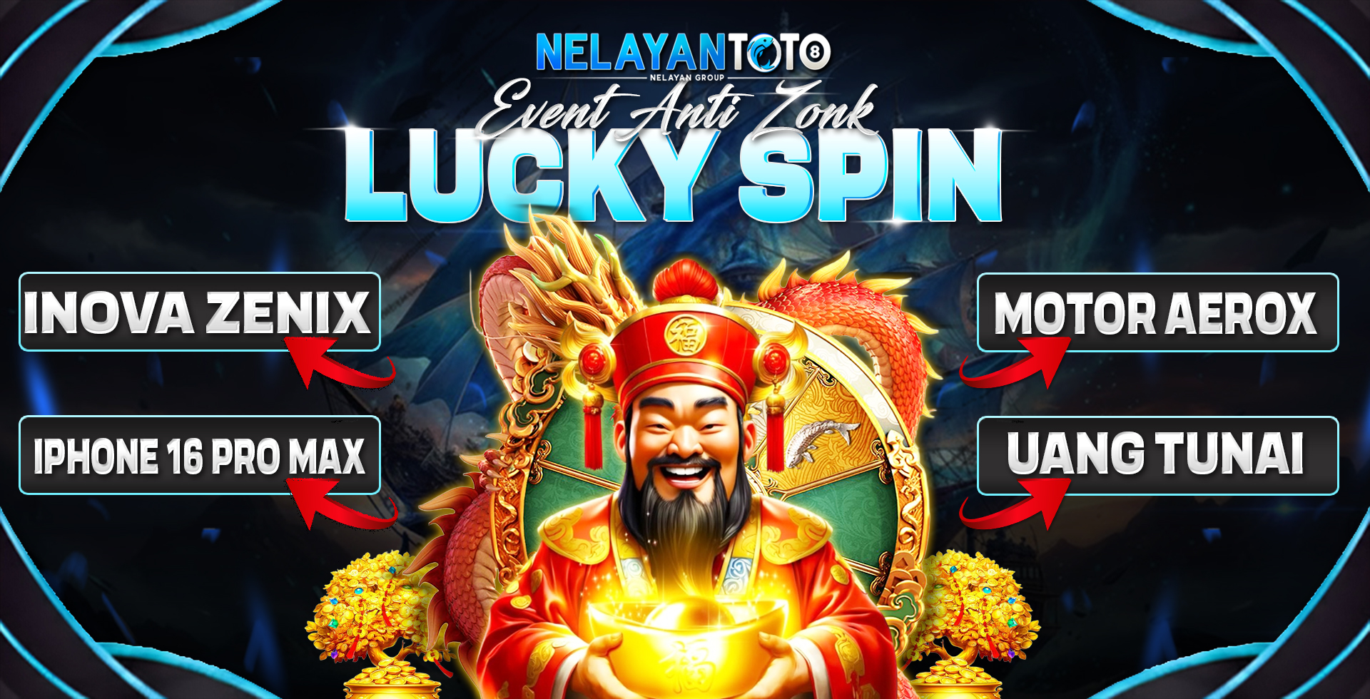 LUCKY SPIN NELAYANTOTO
